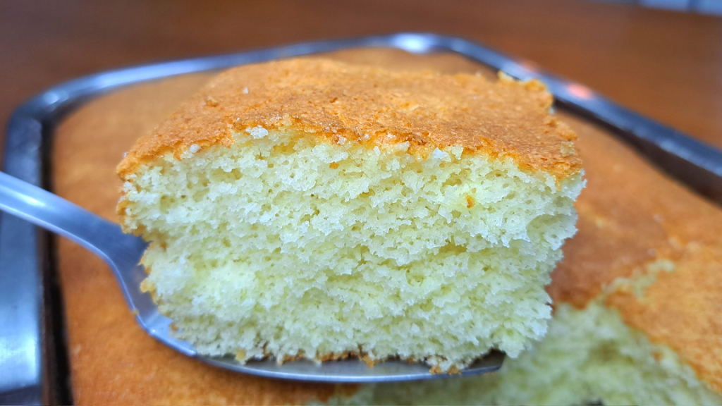 Bolo de leite quente