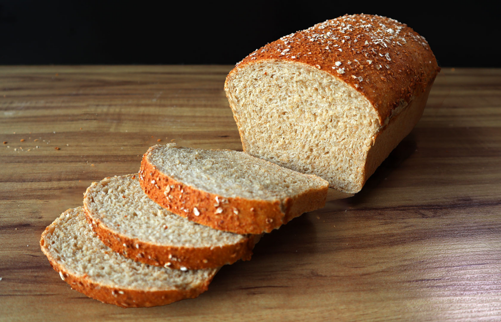 Pão de farinha de aveia