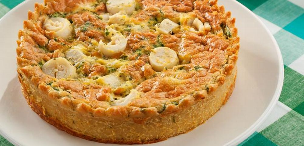 Quiche de palmito