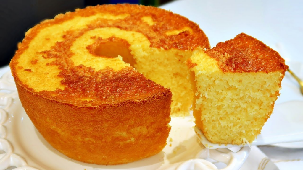 Bolo de arroz cru