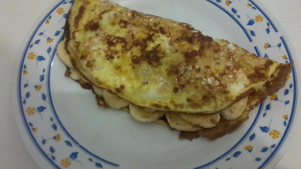 Omelete de banana