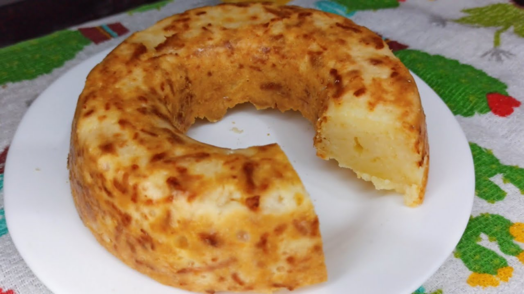 Bolo de Queijo em 1 Minuto, Sem Açúcar e Sem Trigo